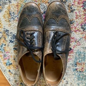 Bed|Stü Cobbler Series Wing Tip  Menswear Inspired Shoes Women’s EUC Size 7